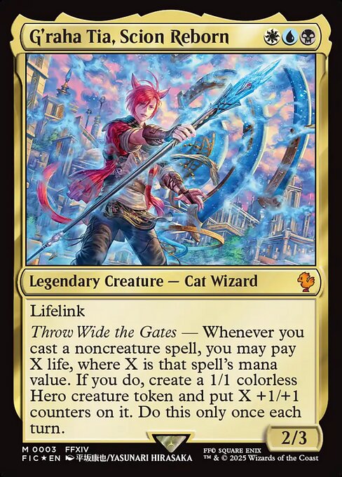 G'raha Tia, Scion Reborn [FIC #3] EN NM