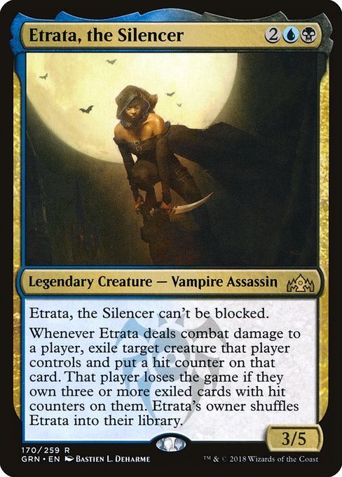 Etrata, the Silencer [GRN #170] EN NM