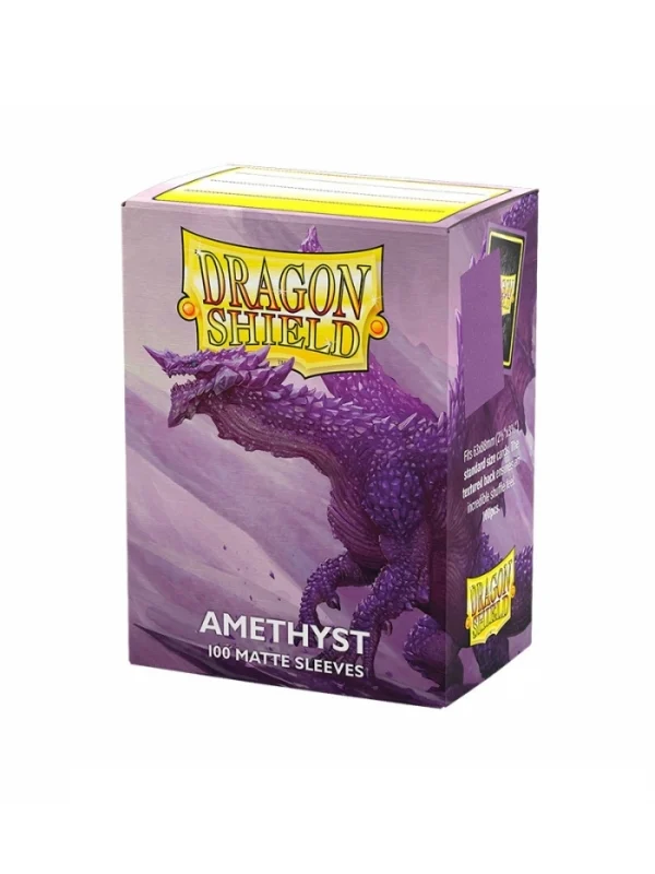 Fundas Standard Matte Morado Amethyst (100 unidades)  - Dragon Shield