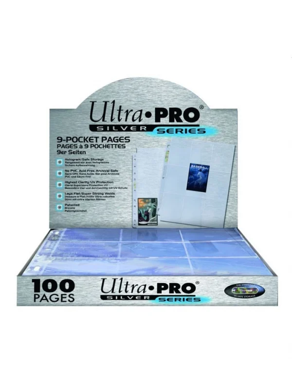 Hoja 9 bolsillos Silver Ultra Pro (unidad)