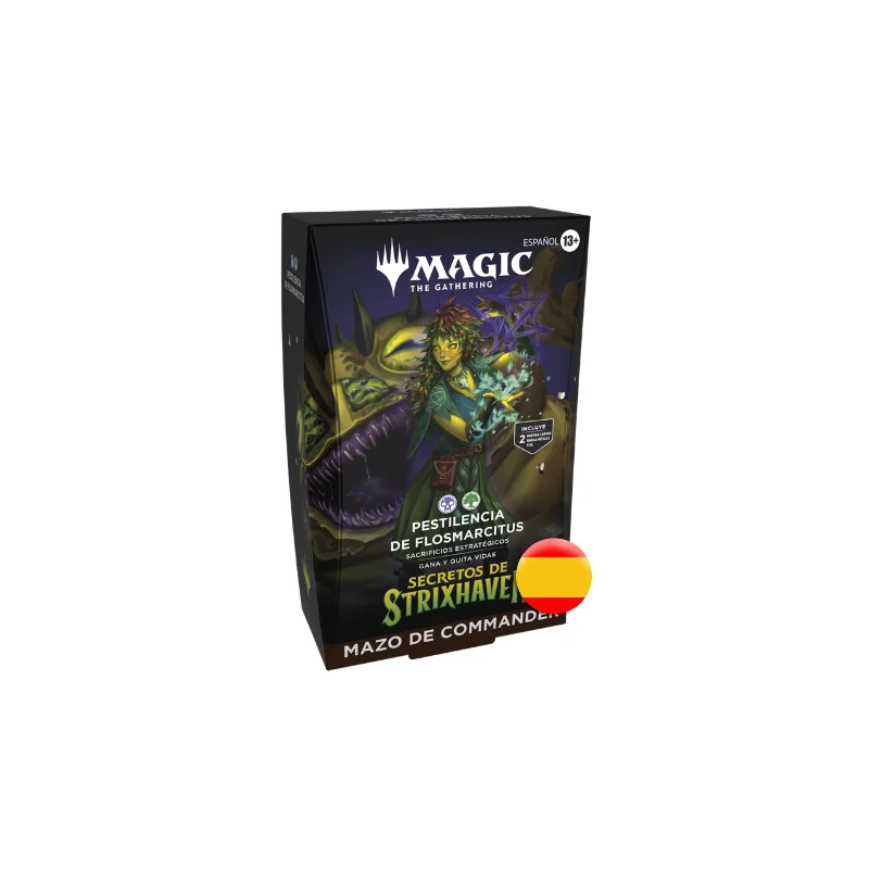 Mazo de Commander Pestilencia de Flosmarcitus (Secretos de Strixhaven) Español – Magic The Gathering