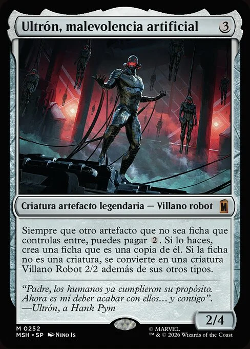 Ultron, Artificial Malevolence