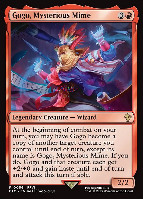 Gogo, Mysterious Mime ENGLISH NM