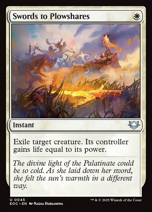 Swords to Plowshares [EOC #45] ENGLISH NM