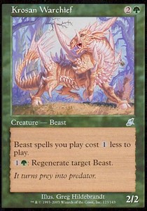 Krosan Warchief [SCG #123] SPANISH GD