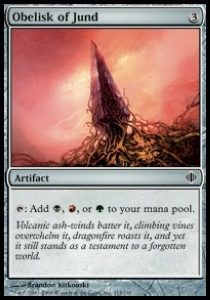 Obelisk of Jund [ALA #215] SPANISH NM