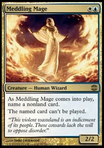 Meddling Mage [ARB #8] EN NM