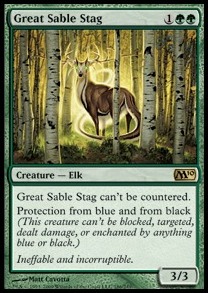 Great Sable Stag [M10 #186] SPANISH NM