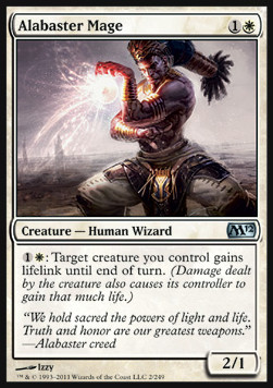 Alabaster Mage [M12 #2] SPANISH NM