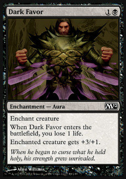 Dark Favor [M12 #89] SPANISH NM