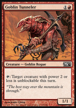 Goblin Tunneler [M12 #142] SPANISH NM
