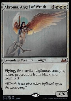 Akroma, Angel of Wrath [DD3 #5001] ENGLISH NM