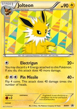 Jolteon [BW #91] SPANISH EX