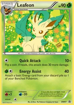Leafeon [BW #87] SPANISH EX