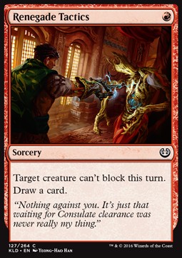 Renegade Tactics [KLD #127] SPANISH NM