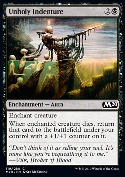 Unholy Indenture [M20 #119] SPANISH NM