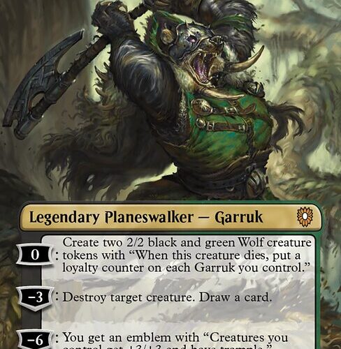 Garruk, Cursed Huntsman [XBLC #99] EN NM