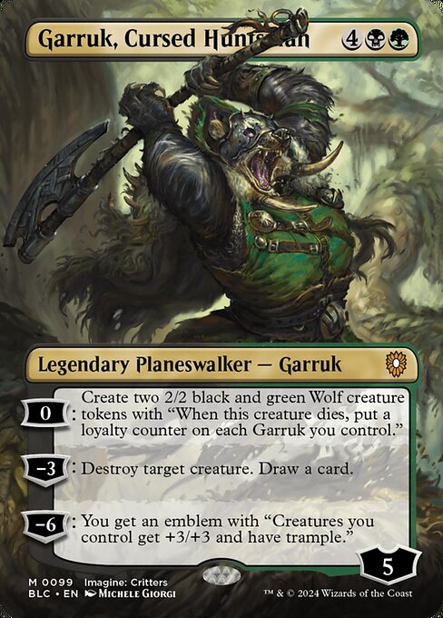 Garruk, Cursed Huntsman [XBLC #99] EN NM