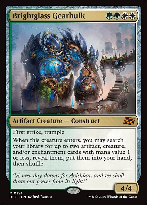 Brightglass Gearhulk [DFT #191] EN NM