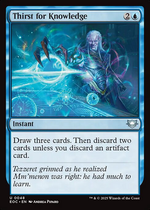 Thirst for Knowledge [EOC #48] ENGLISH NM