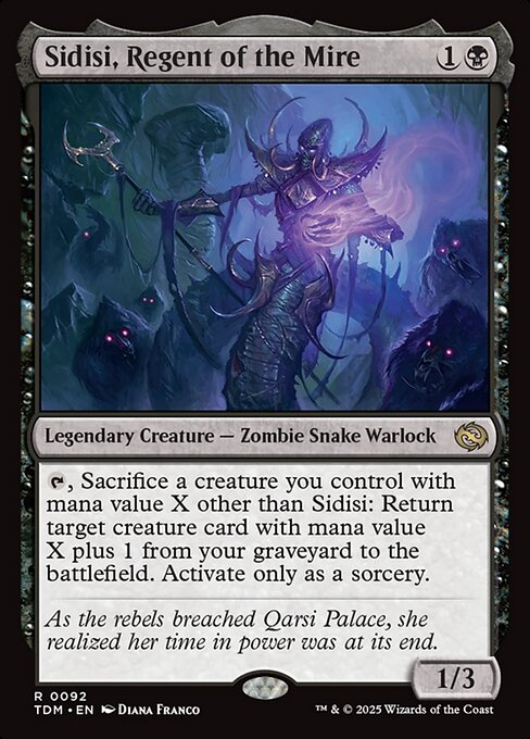 Sidisi, Regent of the Mire [TDM #92] ES NM