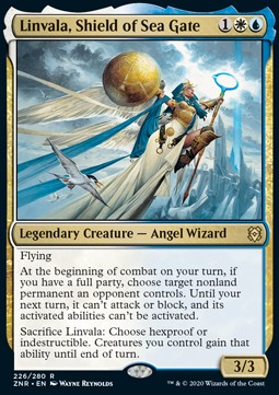 Linvala, Shield of Sea Gate [ZNR #226] ES NM
