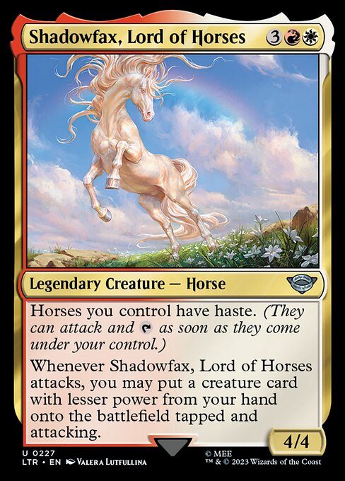 Shadowfax, Lord of Horses [LTR #227] ES NM