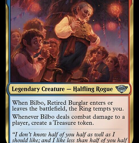 Bilbo, Retired Burglar [LTR #196] ES NM