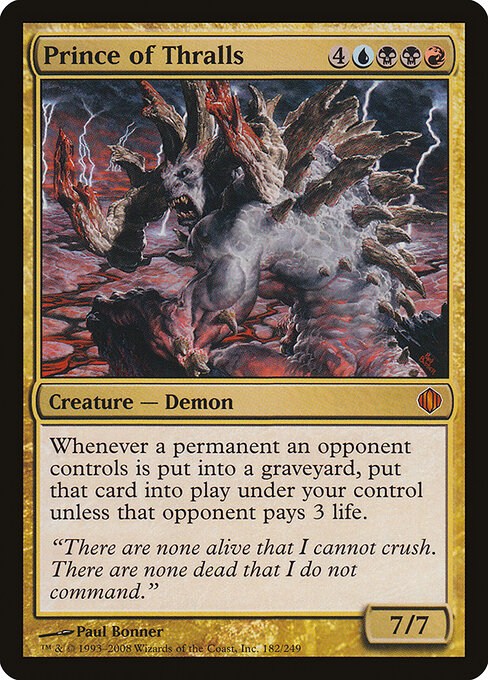 Prince of Thralls SPANISH NM