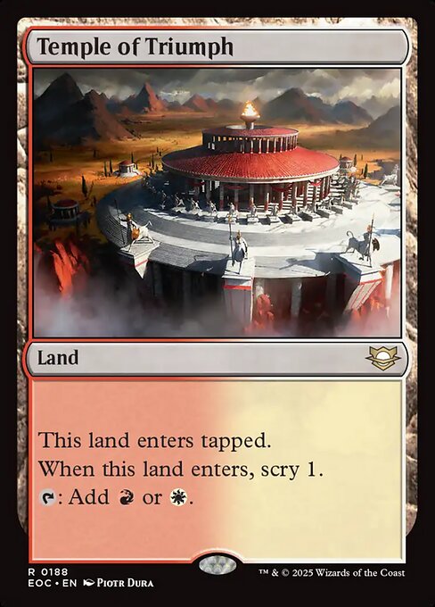 Temple of Triumph [EOC #188] ENGLISH NM
