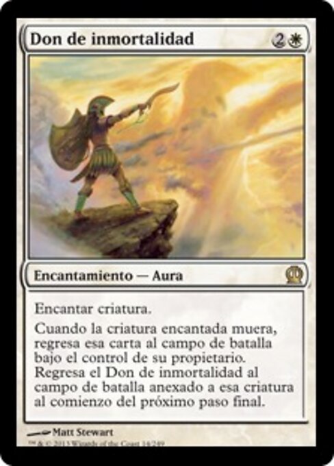 Gift of Immortality [THS #14] SPANISH NM