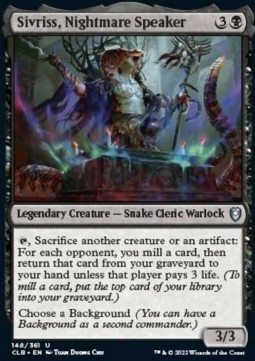 Sivriss, Nightmare Speaker [CLB #148] ENGLISH NM