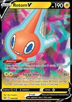 Rotom V [LOR #058] ENGLISH NM