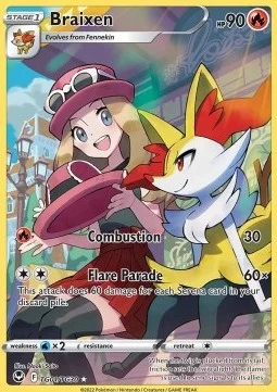 Braixen [SIT #TG01] SPANISH NM