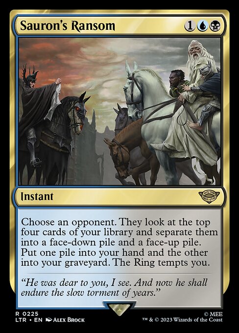 Sauron's Ransom [LTR #225] ES NM