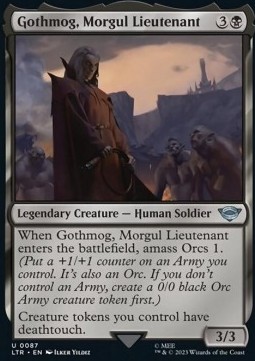 Gothmog, Morgul Lieutenant [LTR #87] ENGLISH NM
