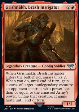 Grishnákh, Brash Instigator [LTR #134] ENGLISH NM