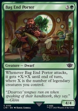 Bag End Porter [LTR #153] ENGLISH NM