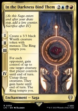 In the Darkness Bind Them [LTC #58] ENGLISH NM