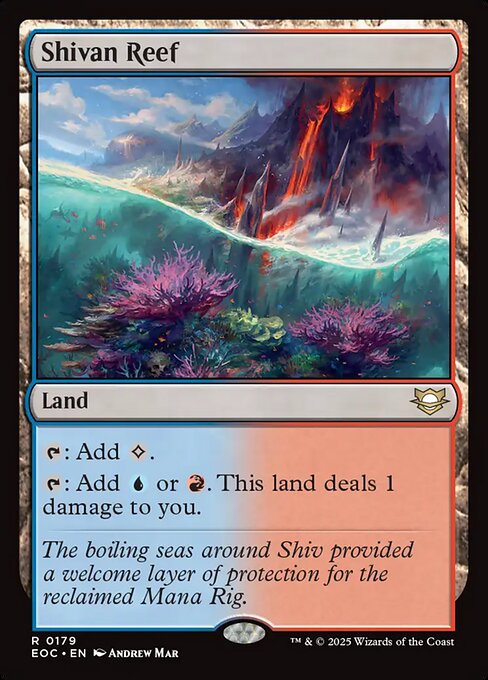 Shivan Reef [EOC #179] ENGLISH NM