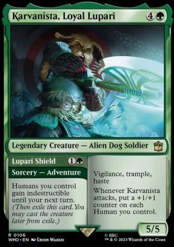Karvanista, Loyal Lupari // Lupari Shield [WHO #106] ENGLISH NM