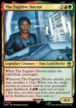 The Fugitive Doctor [WHO #130] ENGLISH NM