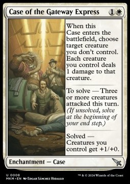 Case of the Gateway Express [MKM #8] SPANISH NM
