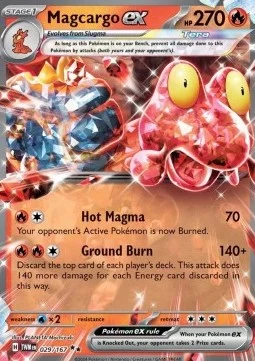 Magcargo ex [TWM #029] ENGLISH NM