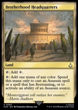 Brotherhood Headquarters [ACR #80] ENGLISH NM