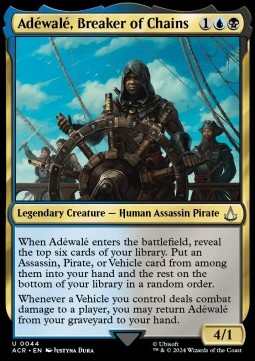 Adéwalé, Breaker of Chains [ACR #44] ENGLISH NM