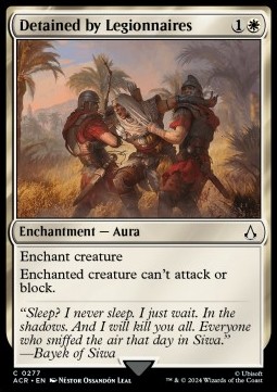 Detained by Legionnaires [XACR #277] ENGLISH NM
