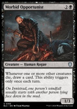Morbid Opportunist [BLC #183] ENGLISH NM