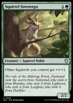 Squirrel Sovereign [BLC #240] ENGLISH NM