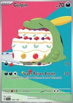 Gulpin [SCR #154] ENGLISH NM